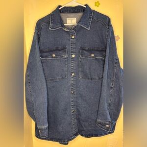 Amazon Essentials Denim Shacket
